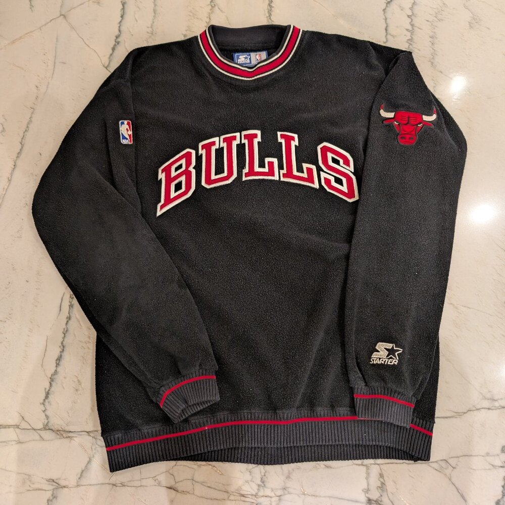 Vintage STARTER NBA Bulls Sweater - Size L